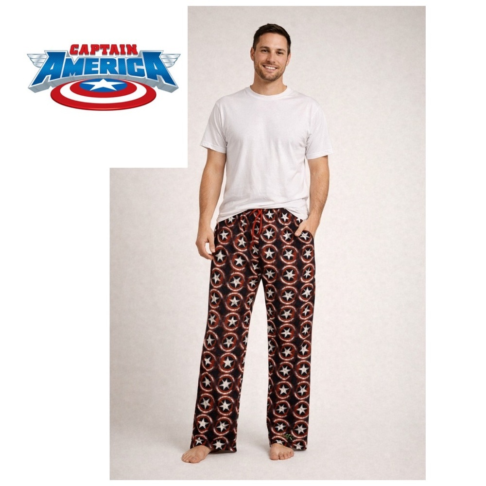 NWOT MENS Micro fleece Marvel lounge pjs